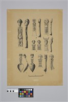 藏品(陳奇祿手稿-排灣群的木匙)的圖片